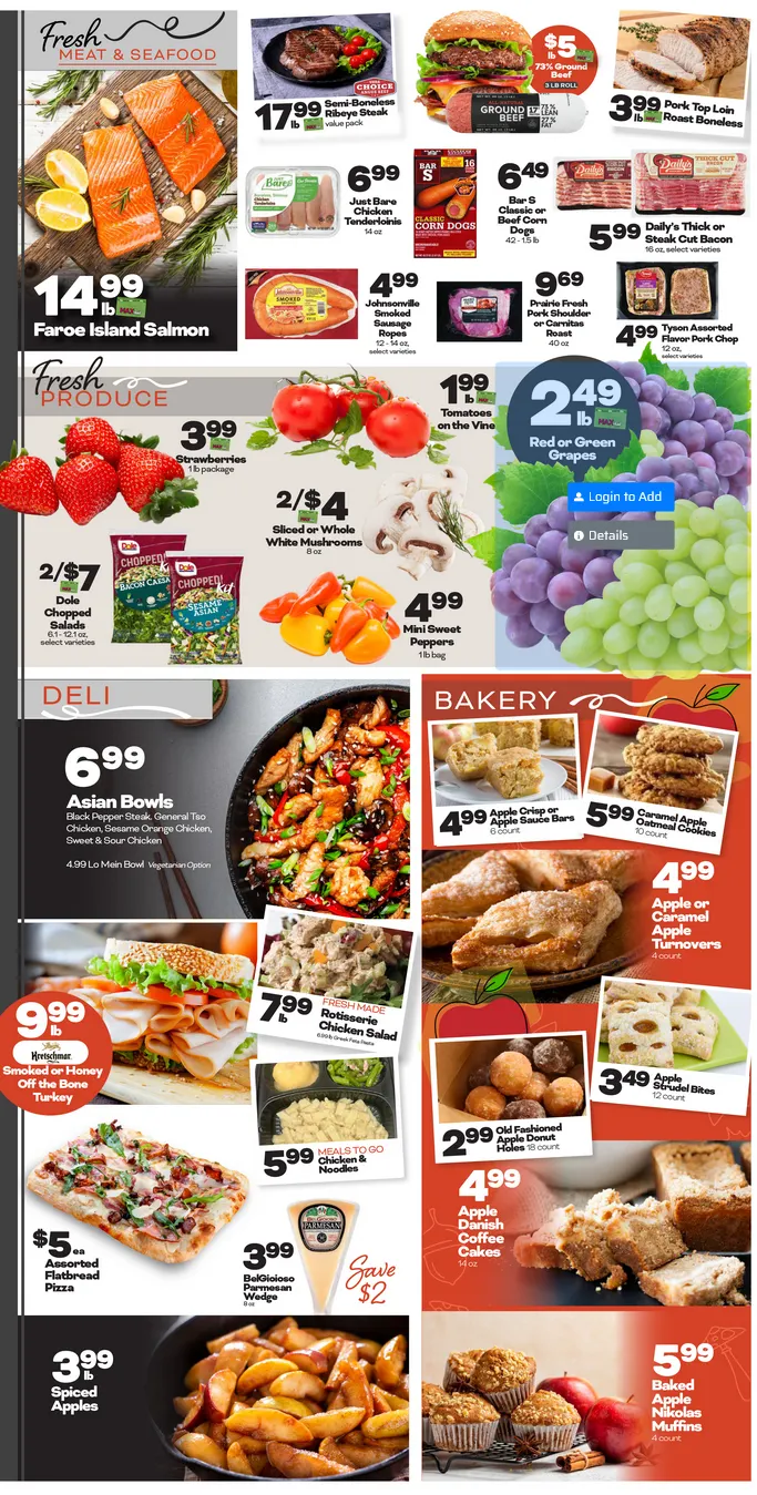 Weekly promotion County Market Sales spanning from September 10 to September 17 2025 - Page 2 for Catalogue 365