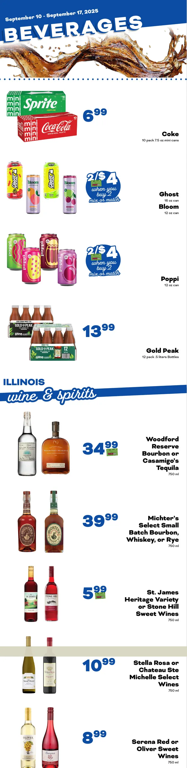 Weekly promotion County Market Sales spanning from September 10 to September 17 2025 - Page 6 for Catalogue 365