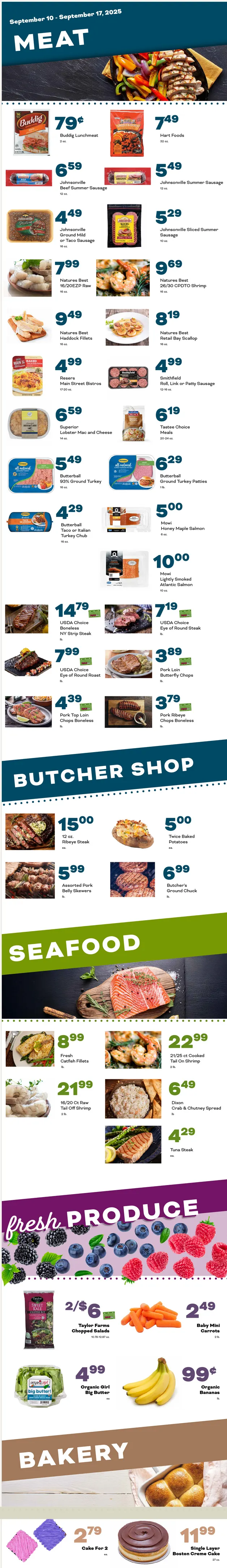 Weekly promotion County Market Sales spanning from September 10 to September 17 2025 - Page 10 for Catalogue 365