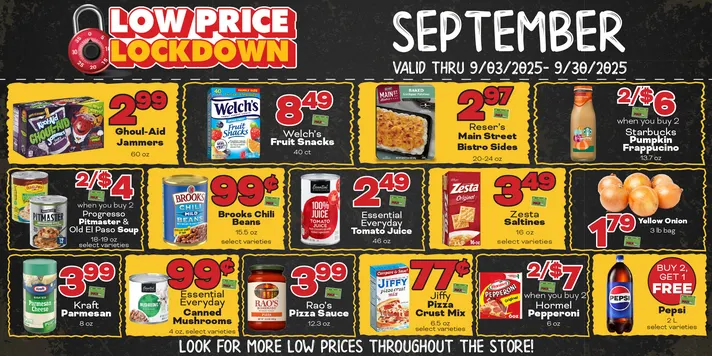 Weekly promotion County Market Sales spanning from September 10 to September 17 2025 - Page 11 for Catalogue 365