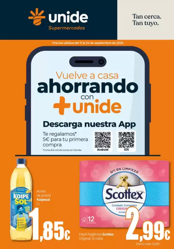 Catálogo de Catálogos de Unide Supermercados 11 de septiembre al 24 de septiembre 2025 - Página 1