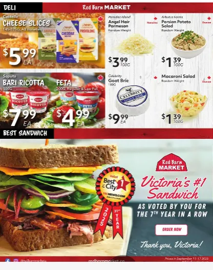 Red Barn Market Sales from September 11 to September 17 2025 - flyer page 7