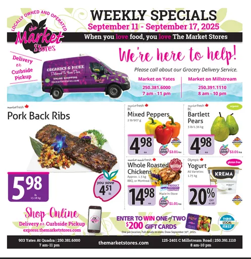 The Market Stores Sales from September 11 to September 17 2025 - flyer page 1