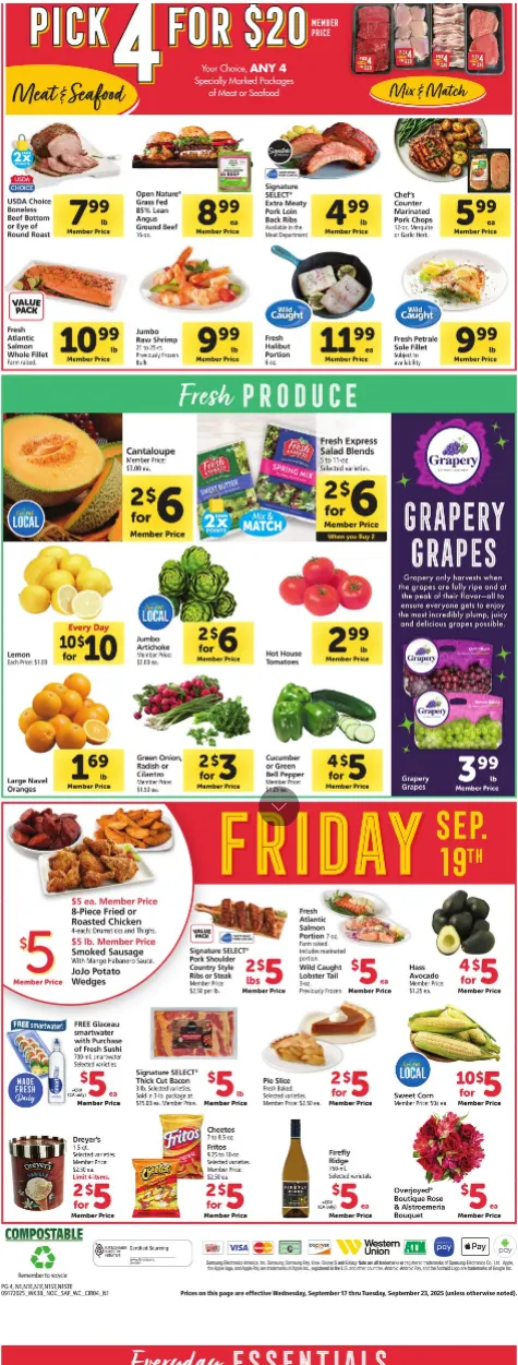 Weekly ad Safeway Sales from September 17 to September 23 2025 - Page 4