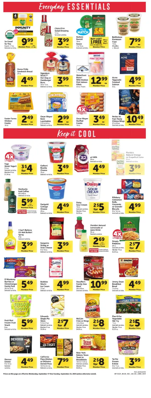 Weekly ad Safeway Sales from September 17 to September 23 2025 - Page 3