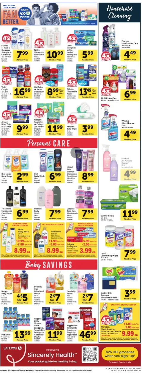 Weekly ad Safeway Sales from September 17 to September 23 2025 - Page 10