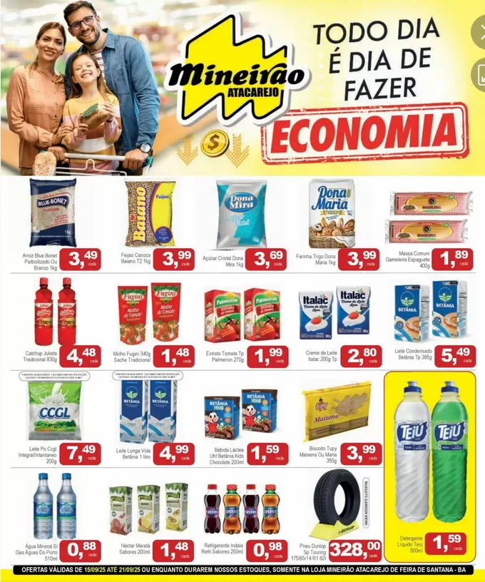 Encarte de Folhetos Mineirão Atacarejo 16 de setembro até 21 de setembro 2025 - Pagina 