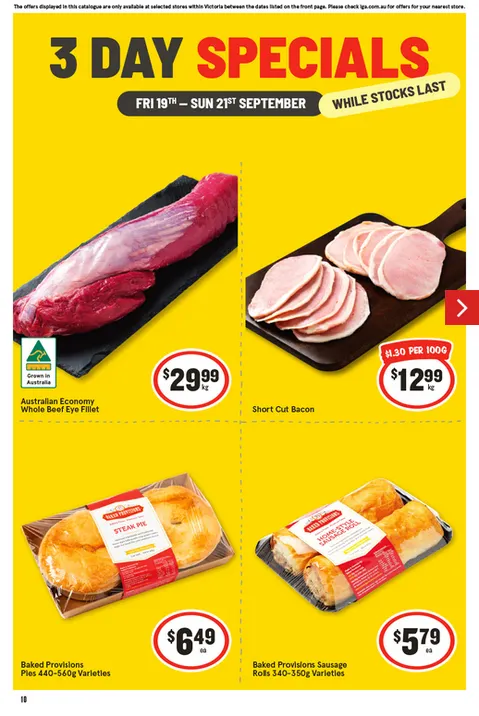 IGA Xpress Sales - Catalogue valid from 19 September to 21 September 2025 - page 1