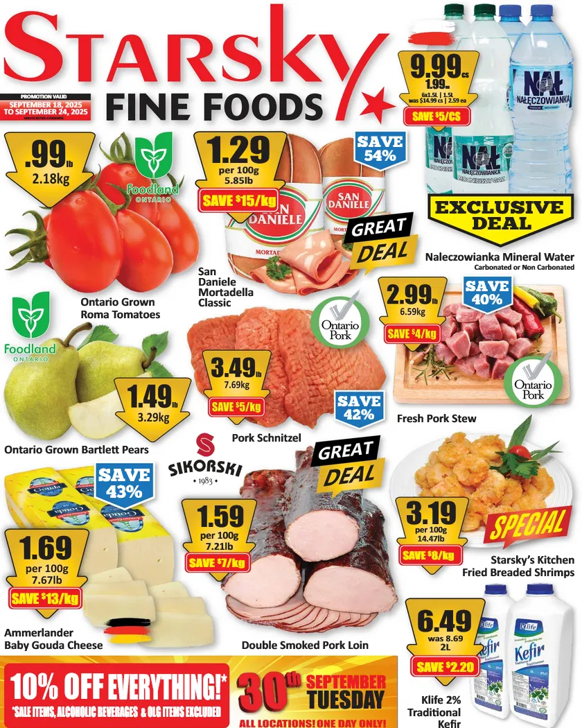 Starsky  Sales from September 18 to September 24 2025 - flyer page 