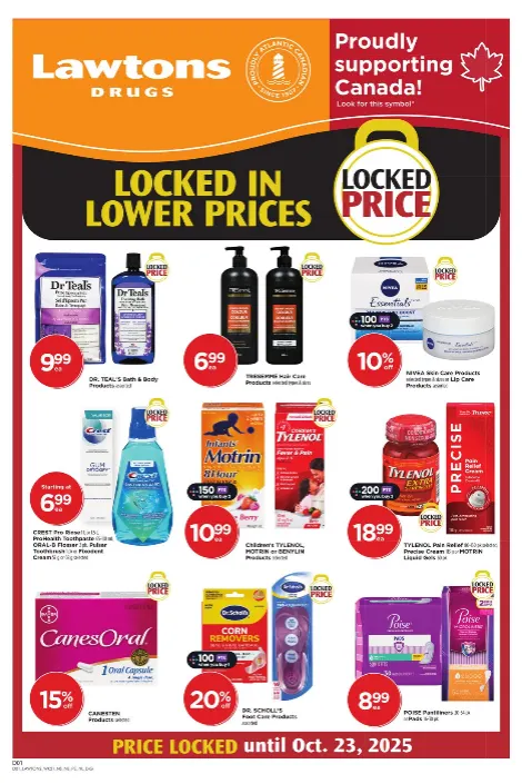 Lawtons Drugs Sales from September 19 to September 25 2025 - flyer page 1