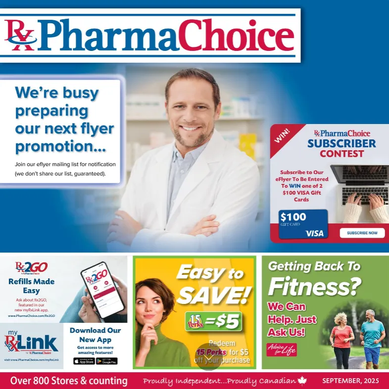 PharmaChoice Sales from September 26 to October 1 2025 - flyer page 1