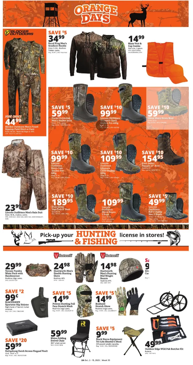 Weekly ad Rural King Sales from October 2 to October 15 2025 - Page 2