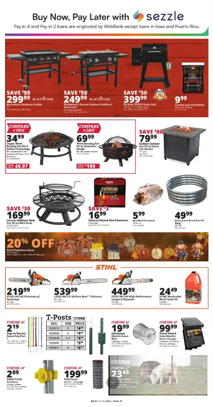 Weekly ad Rural King Sales from October 2 to October 15 2025 - Page 6