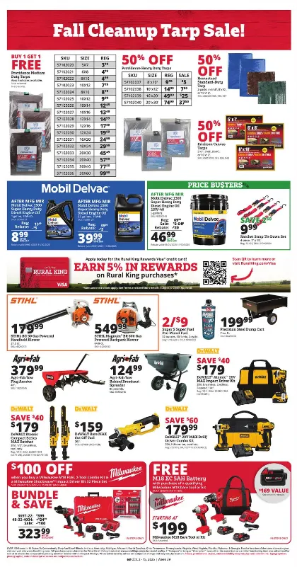 Weekly ad Rural King Sales from October 2 to October 15 2025 - Page 7