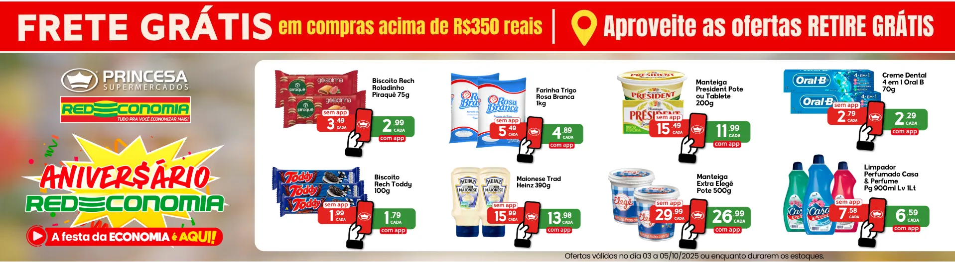 Encarte de Folhetos Supermercados Princesa 3 de outubro até 7 de outubro 2025 - Pagina