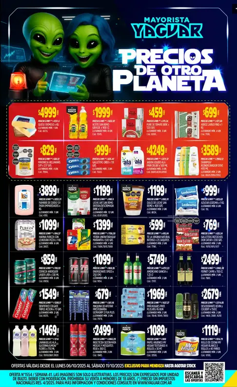 Ofertas de Ofertas Yaguar  6 de octubre al 11 de octubre 2025 - Página  del catálogo
