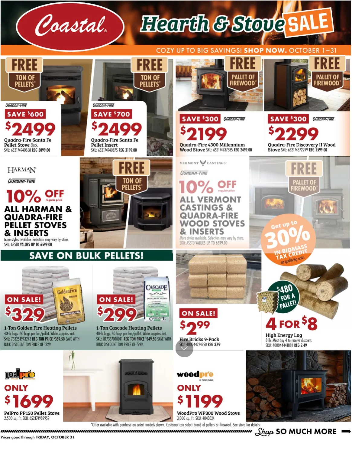 Weekly ad Coastal  Sales from October 1 to October 31 2025 - Page 1