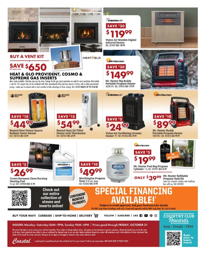 Weekly ad Coastal  Sales from October 1 to October 31 2025 - Page 2