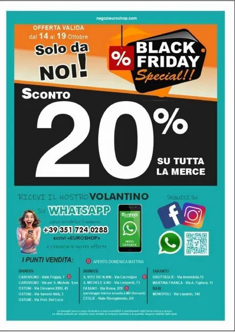 EUROSHOP Monopoli Sales da 14 ottobre a 22 ottobre di 2025 - Pagina del volantino 2