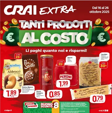 Volantini Supermercato Fratelli Scotto da 16 ottobre a 26 ottobre di 2025 - Pagina del volantino 1