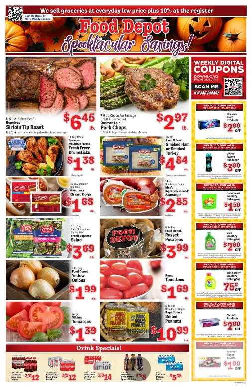 Weekly ad Food Depot Sales from October 20 to October 26 2025 - Page 