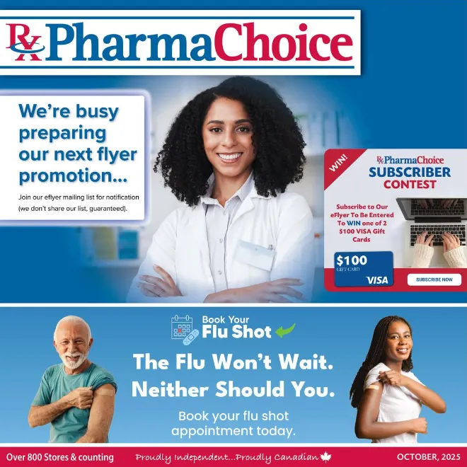 PharmaChoice Sales from October 23 to October 29 2025 - flyer page 1
