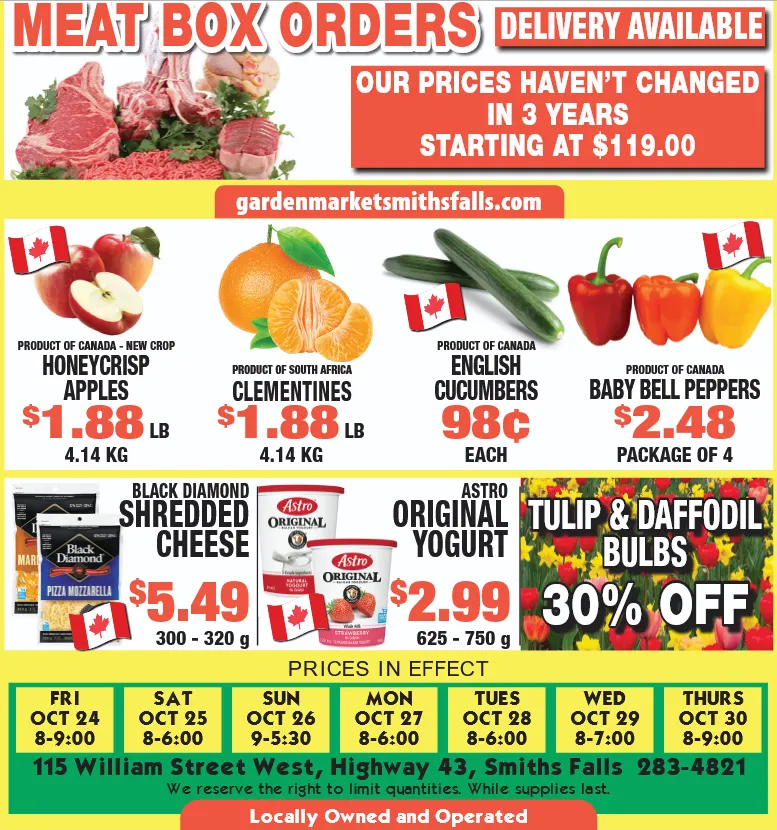 The Garden Market Sales from October 24 to October 30 2025 - flyer page 2