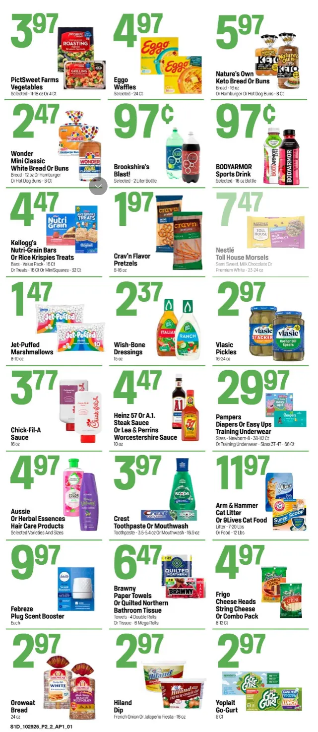 Weekly ad Super 1 Foods Sales from October 29 to November 4 2025 - Page 2