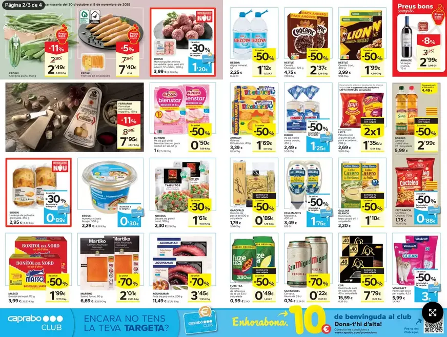 Catálogo de Caprabo Ofertas 30 de octubre al 12 de noviembre 2025 - Página 2