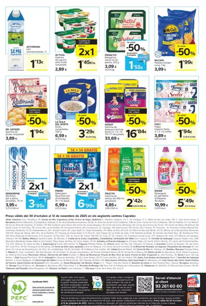 Catálogo de Caprabo Ofertas 30 de octubre al 12 de noviembre 2025 - Página 3
