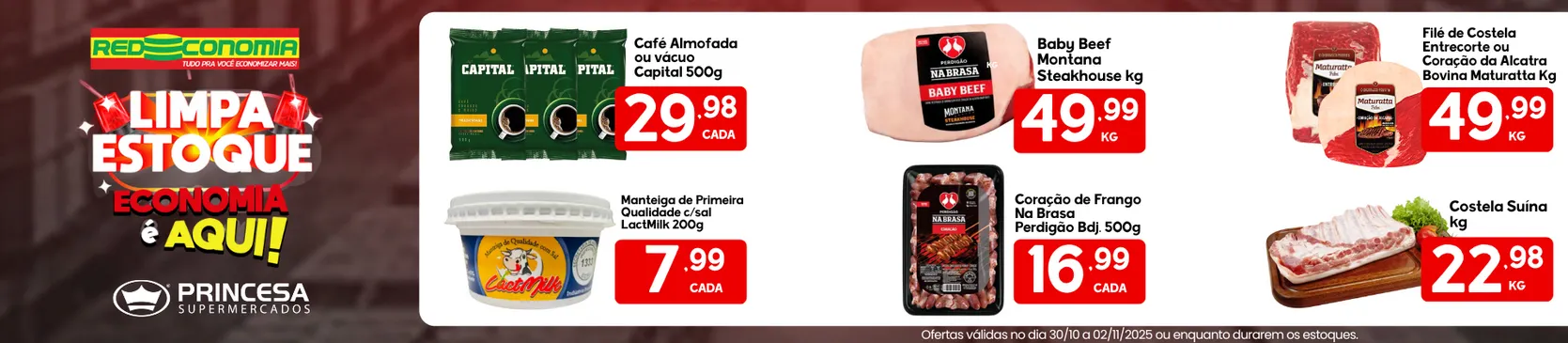 Encarte de Folhetos Supermercados Princesa 31 de outubro até 3 de novembro 2025 - Pagina 2