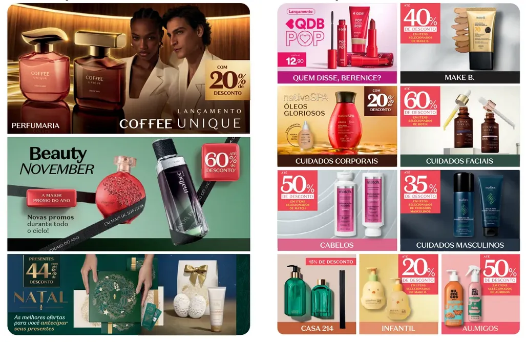 Encarte de Folhetos O Boticário 3 de novembro até 30 de novembro 2025 - Pagina 7