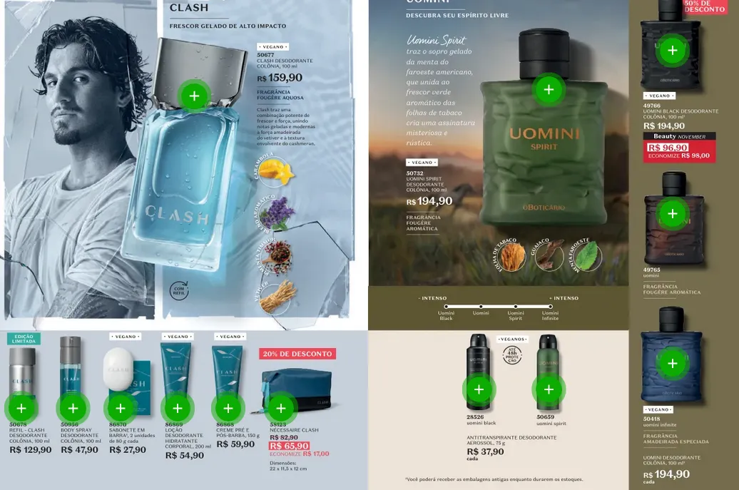 Encarte de Folhetos O Boticário 3 de novembro até 30 de novembro 2025 - Pagina 32