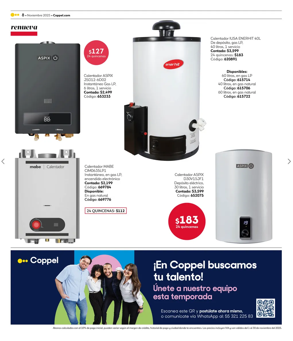 Catálogo de BUEN FIN COPPEL  3 de noviembre al 30 de noviembre 2025 - Pagina 8