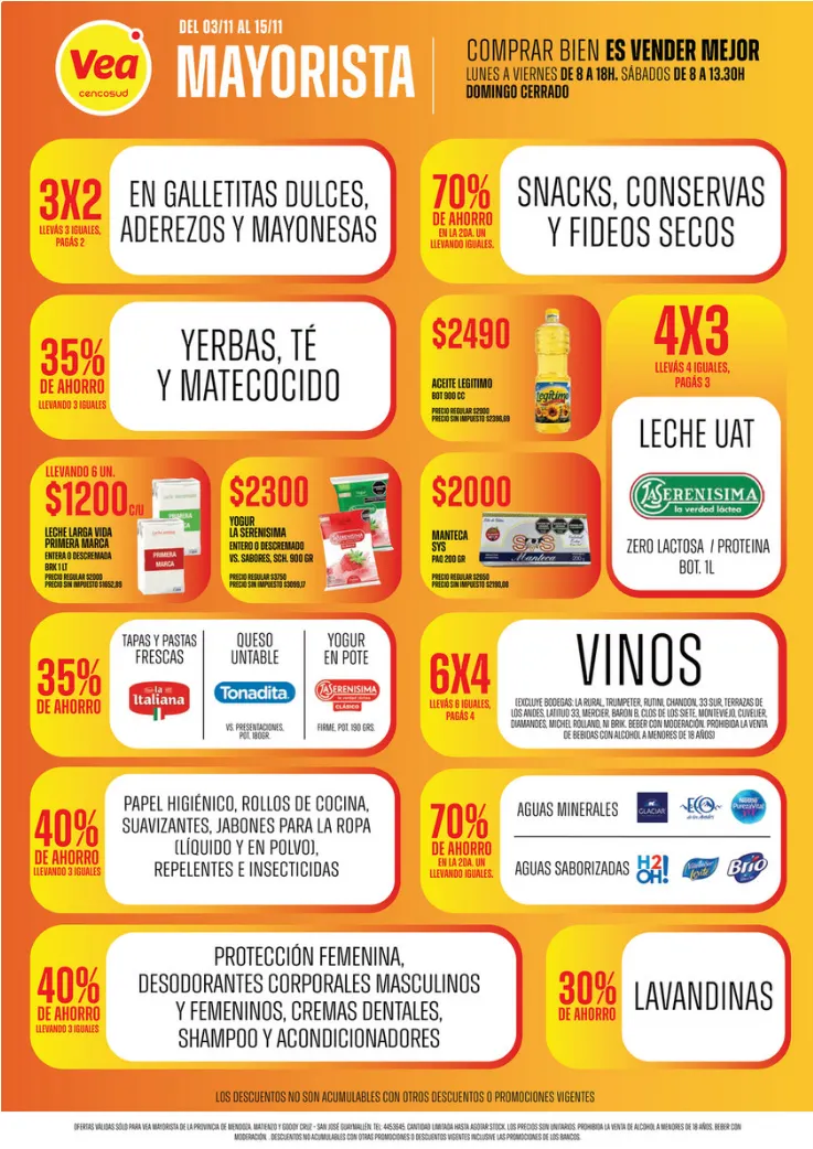 Ofertas de Ofertas Vea 3 de noviembre al 15 de noviembre 2025 - Página del catálogo