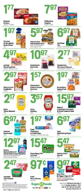 Weekly ad Super 1 Foods Sales from November 5 to November 11 2025 - Page 2