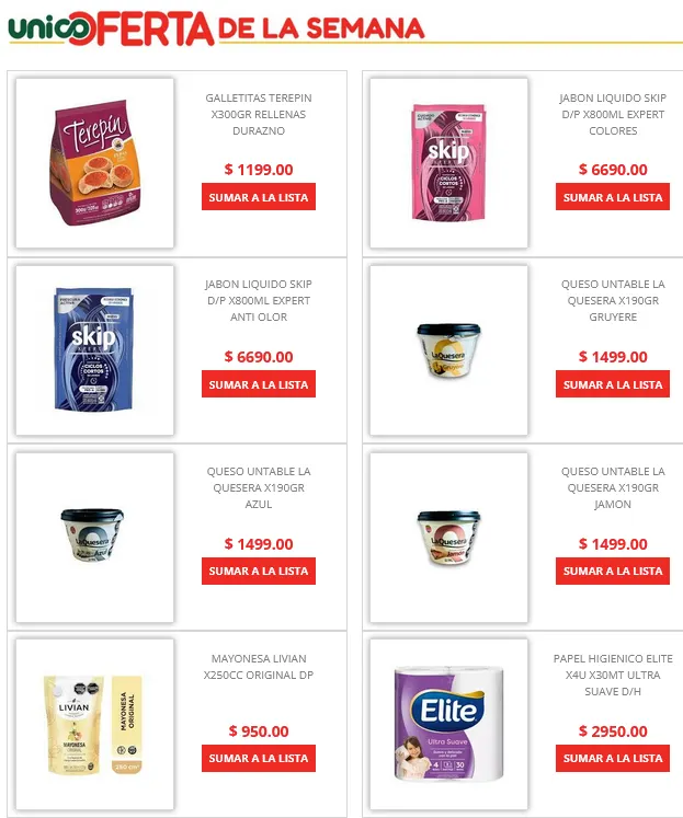 Ofertas de Único Supermercados Ofertas 6 de noviembre al 10 de noviembre 2025 - Página  del catálogo