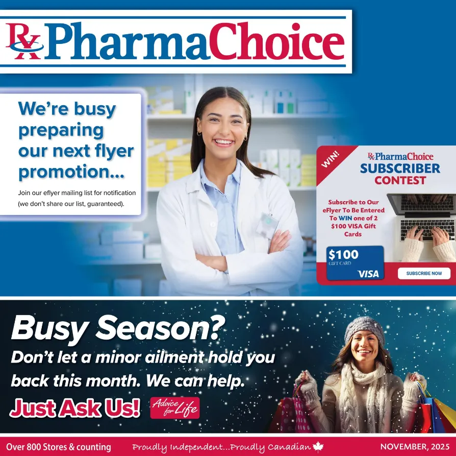 Pharmachoice Sales from November 6 to November 12 2025 - flyer page 1