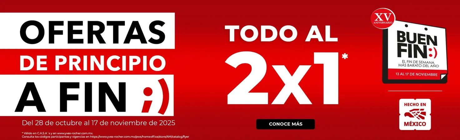 Catálogo de El Buen Fin en Yves Rocher 28 de octubre al 17 de noviembre 2025 - Pagina 