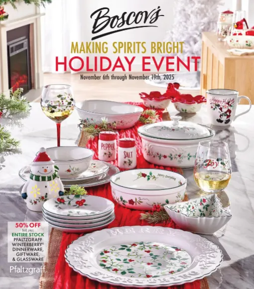 Weekly ad Boscov's Sales from November 6 to November 19 2025 - Page