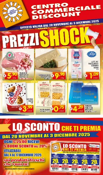Centro Commerciale Discount Volantino da 20 novembre a 3 dicembre di 2025 - Pagina del volantino