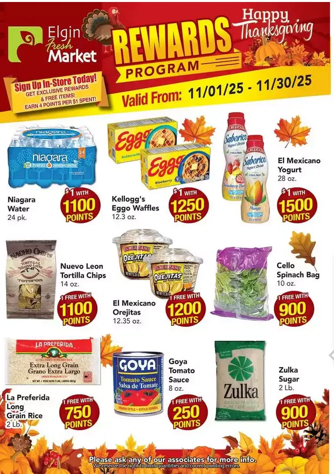 Weekly promotion Elgin Fresh Market  Sales spanning from November 20 to November 30 2025 - Page 2 for Catalogue 365