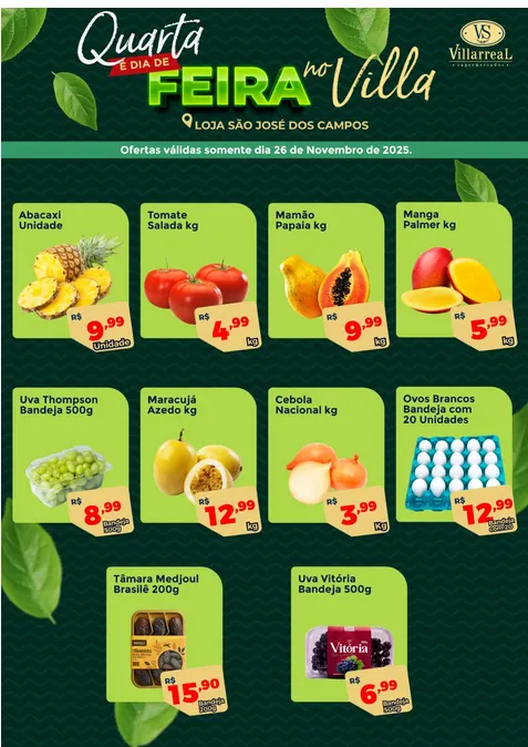 Encarte de Villarreal Ofertas 26 de novembro até 26 de novembro 2025 - Pagina 1