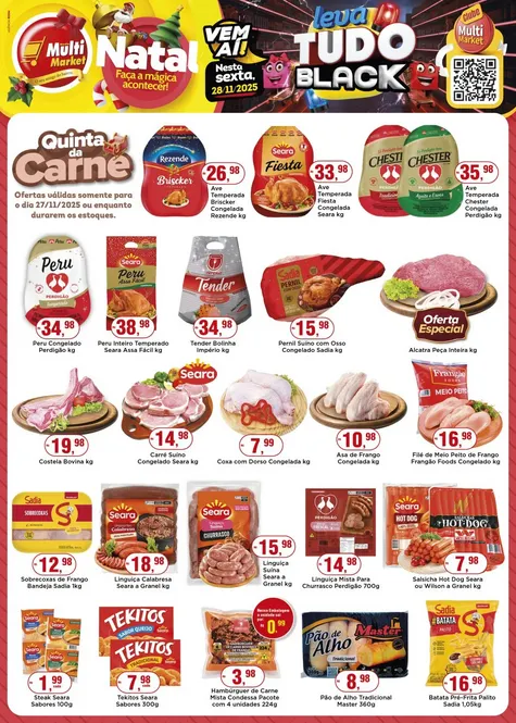 Encarte de Rede Multi Market Ofertas 27 de novembro até 28 de novembro 2025 - Pagina