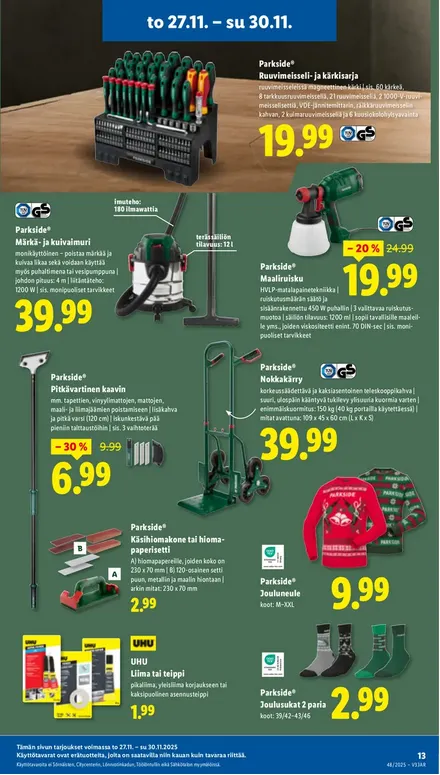 Lidl voimassa alkaen 27. marraskuuta - 3. joulukuuta 2025 - Tarjouslehti sivu 10