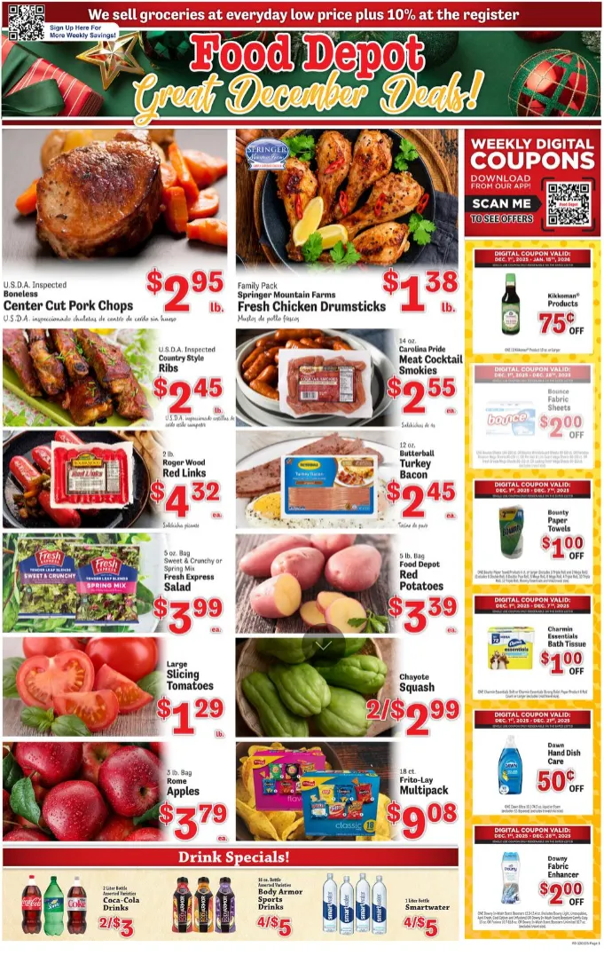 Weekly ad Food Depot Sales from December 1 to December 7 2025 - Page 