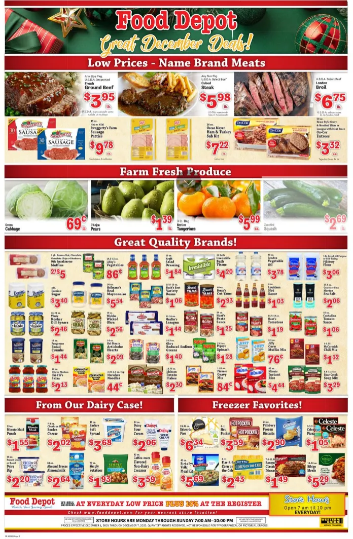 Weekly ad Food Depot Sales from December 1 to December 7 2025 - Page 2