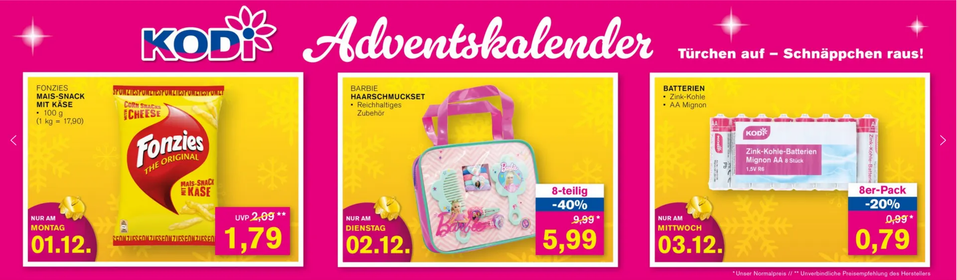 KODi Angebote von 1. Dezember bis 5. Dezember 2025 - Prospekt seite 2