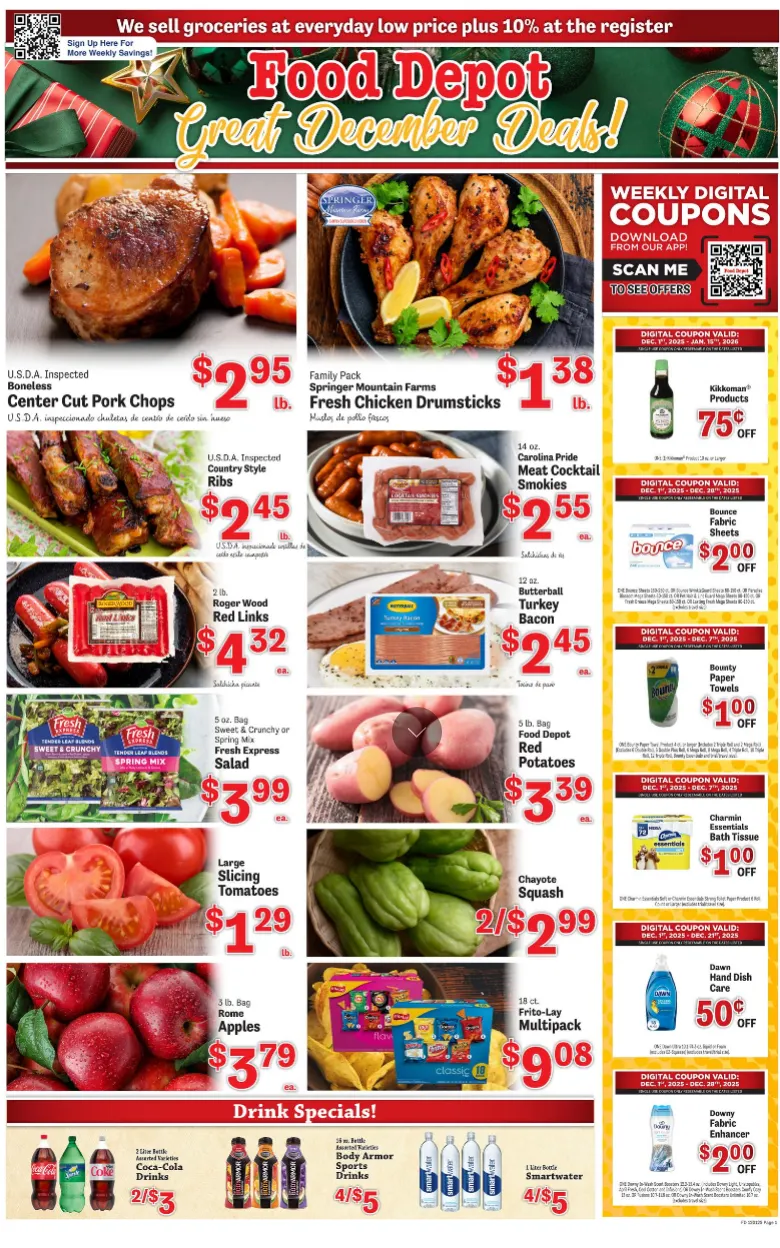 Weekly ad Food Depot Sales from December 1 to December 7 2025 - Page 
