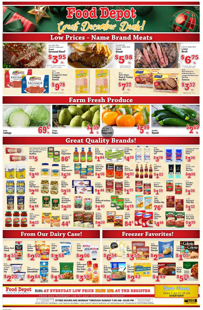 Weekly ad Food Depot Sales from December 1 to December 7 2025 - Page 2